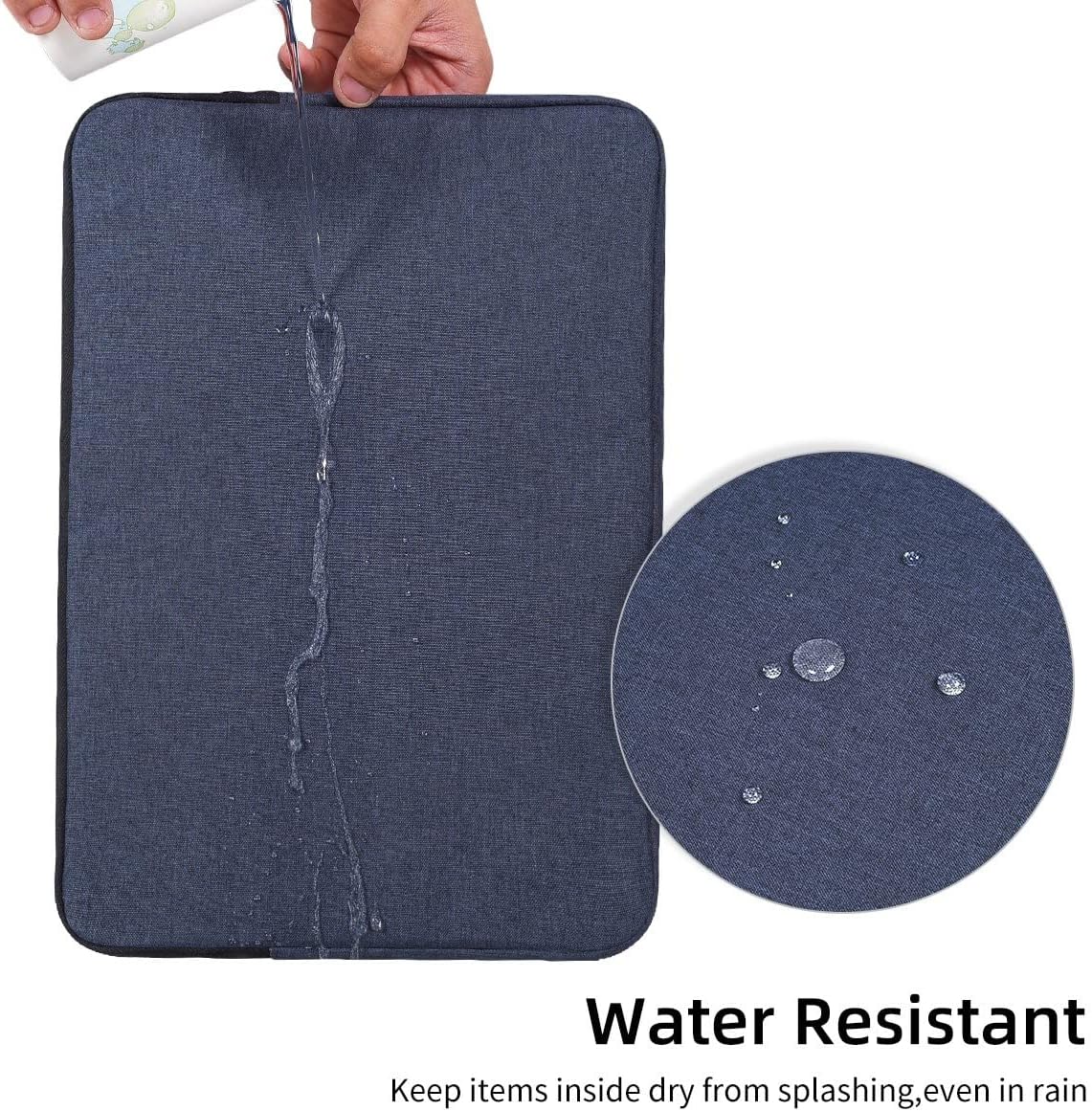 17 17.3 inch Laptop Sleeve Case for HP 17.3 inch Laptop/HP Envy 17 / Pavilion 17, Dell Inspiron 17, Lenovo Ideapad 17.3, ASUS Vivobook 17, 17-in Water-Resistant Computer Notebook Bag
