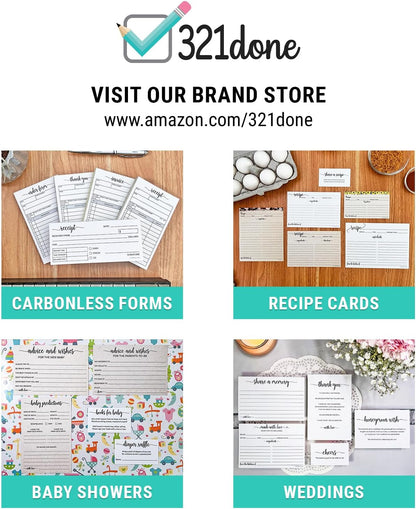 321Done Weekly Checklist Notepad - 50 Sheets (5.5" x 8.5") - This Week to Do Notepad Tear Off Planning Pad, Planner Checklist Organizing - Made in USA - Simple Script