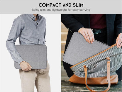 9-11 inch Tablet Sleeve Case for Fire Max 11 Tablet/Kindle Fire HD 10 Plus 10.1", iPad Pro M5 M4 /A16 11-in, iPad Air M2 M3 M4, 10.2 10.5 10.9 iPad Air, Galaxy Tab A9+ Plus, Fit Magic Keyboard -Purple