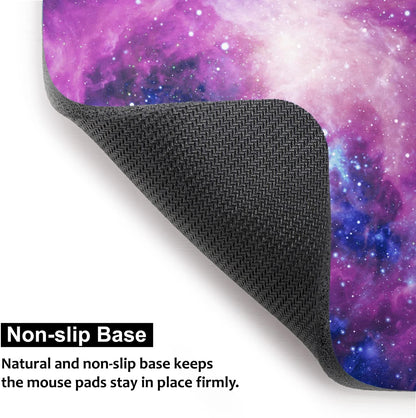 Audimi Small Mouse Pad 6 x 8 Inch, Mini Mouse Pad Thick for Laptop Wireless Mouse Home Office Travel, Portable & Washable (Black)