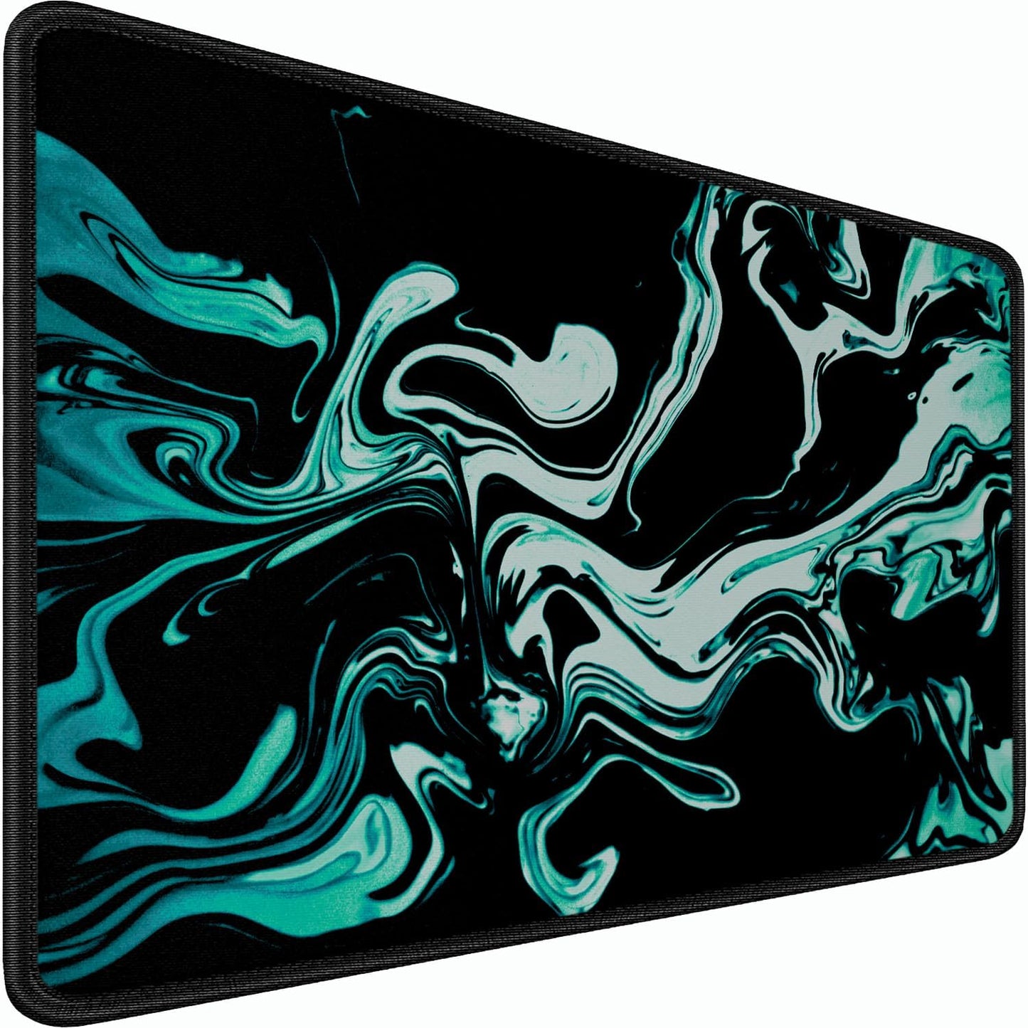 Large Gaming Mouse Pad, 31.5x15.7 inch Large Extended Computer Keyboard Mouse Mat, Water Resist Non-Slip Mousepad Rubber Base Long XXL Desk Mouse Pad for Work & Gaming, Office & Home, Black