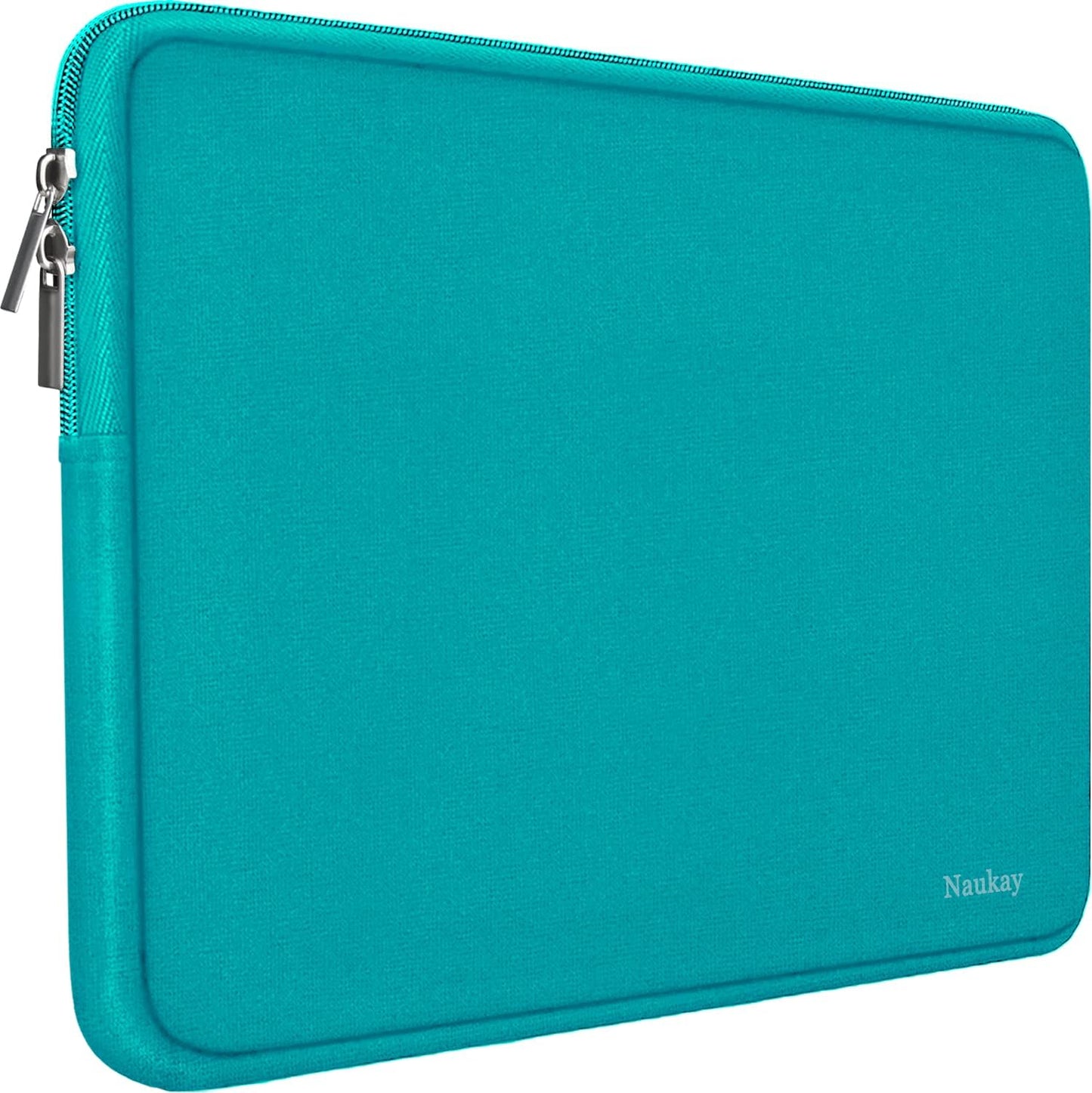 Naukay Laptop Sleeve Case, 15.6 Inch,Resistant Neoprene Notebook Computer Pocket Case/Tablet Briefcase Carrying Bag Compatible Asus/Dell/Fujitsu/HP/Sony/Toshiba/Acer- (Black)