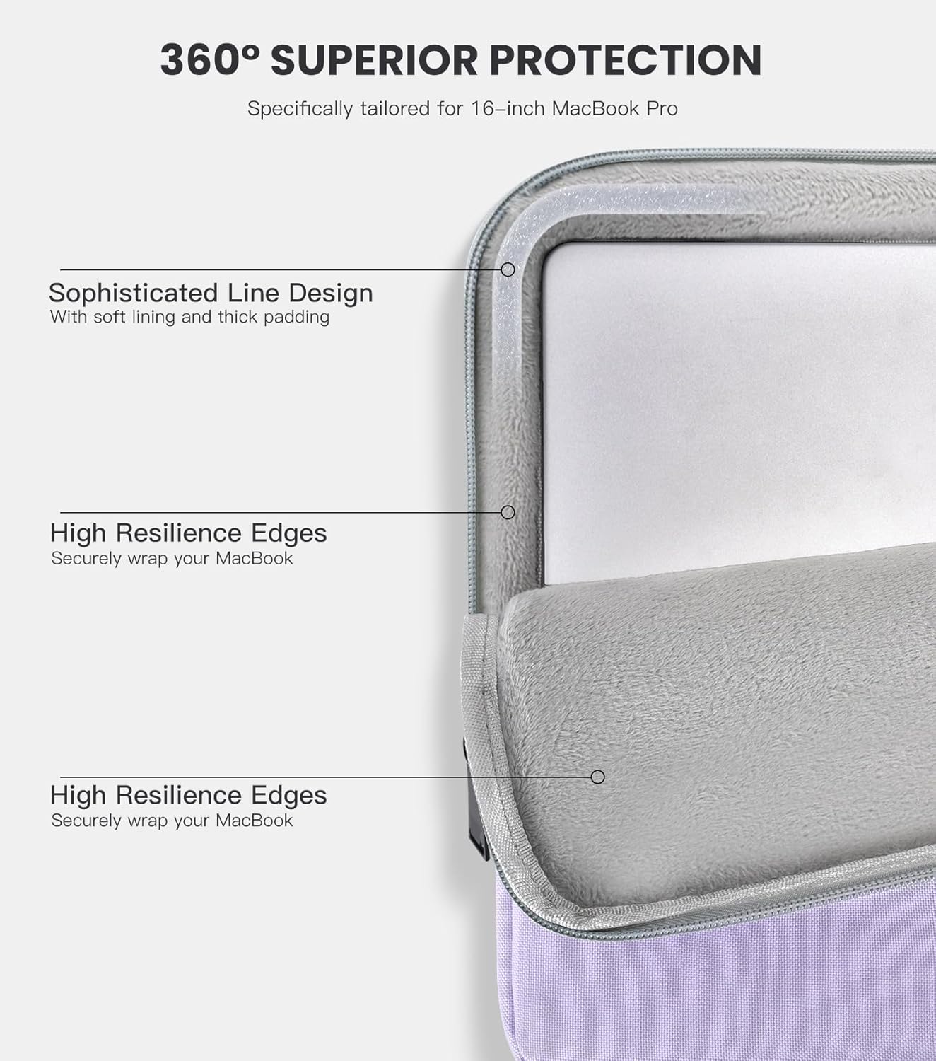 17 inch 360° Protective Laptop Case Sleeve for 2025 HP 17.3 Touchscreen Laptop,Envy 17,Pavilion 17,ASUS Vivobook 17, Shockproof Water-Resistant Computer Bag w/Accessory Pocket