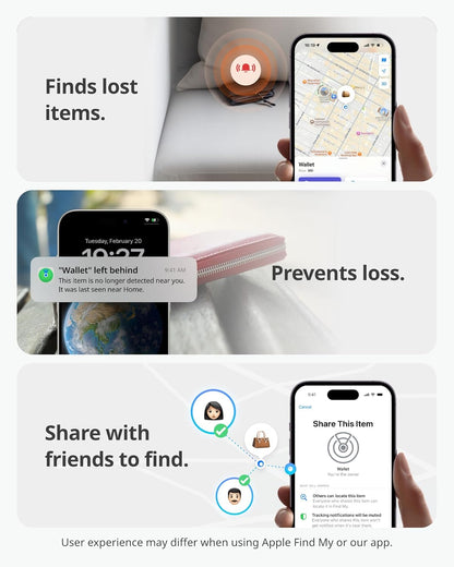 SwitchBot Slim Wallet Tracker Card (2.5mm) – Works with Apple Find My (iOS Only), Credit Card Finder for Wallet, Phone & Keys, IP67 Waterproof, Up to 3-Year Battery