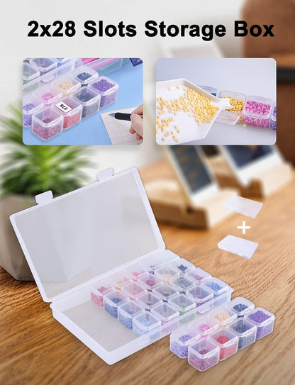 A3 LED Light Pad for Diamond Painting,Ratukall Diamond Art Light Board Kit,Adjustable Brightness Light Box for Tracing with Diamond Painting Accessories and Tools Includes Storage Case, Pens,Stand