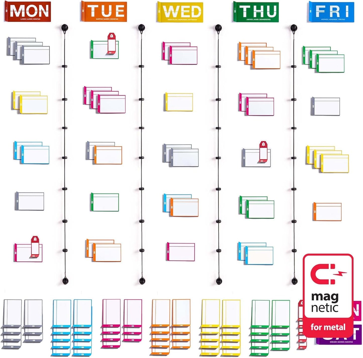 PATboard Agile Weekly Planner Board Full Toolset