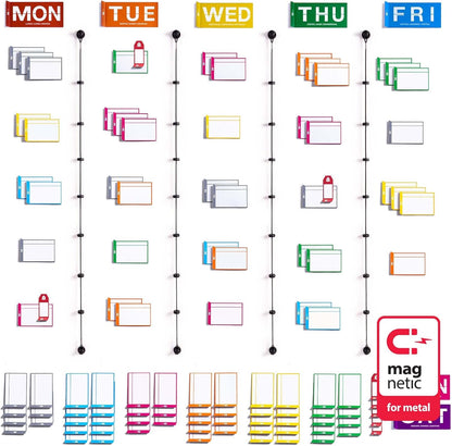 PATboard Agile Weekly Planner Board Full Toolset