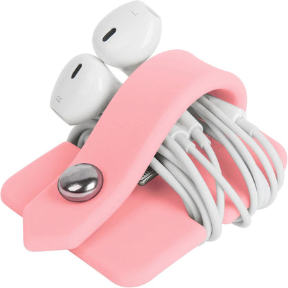 Headphone Case Cord Organizer Earbuds Holder Earphones Case Wrap Winder Headset Keeper Cord Manager Cable Organizer Black | Cord Organizer
