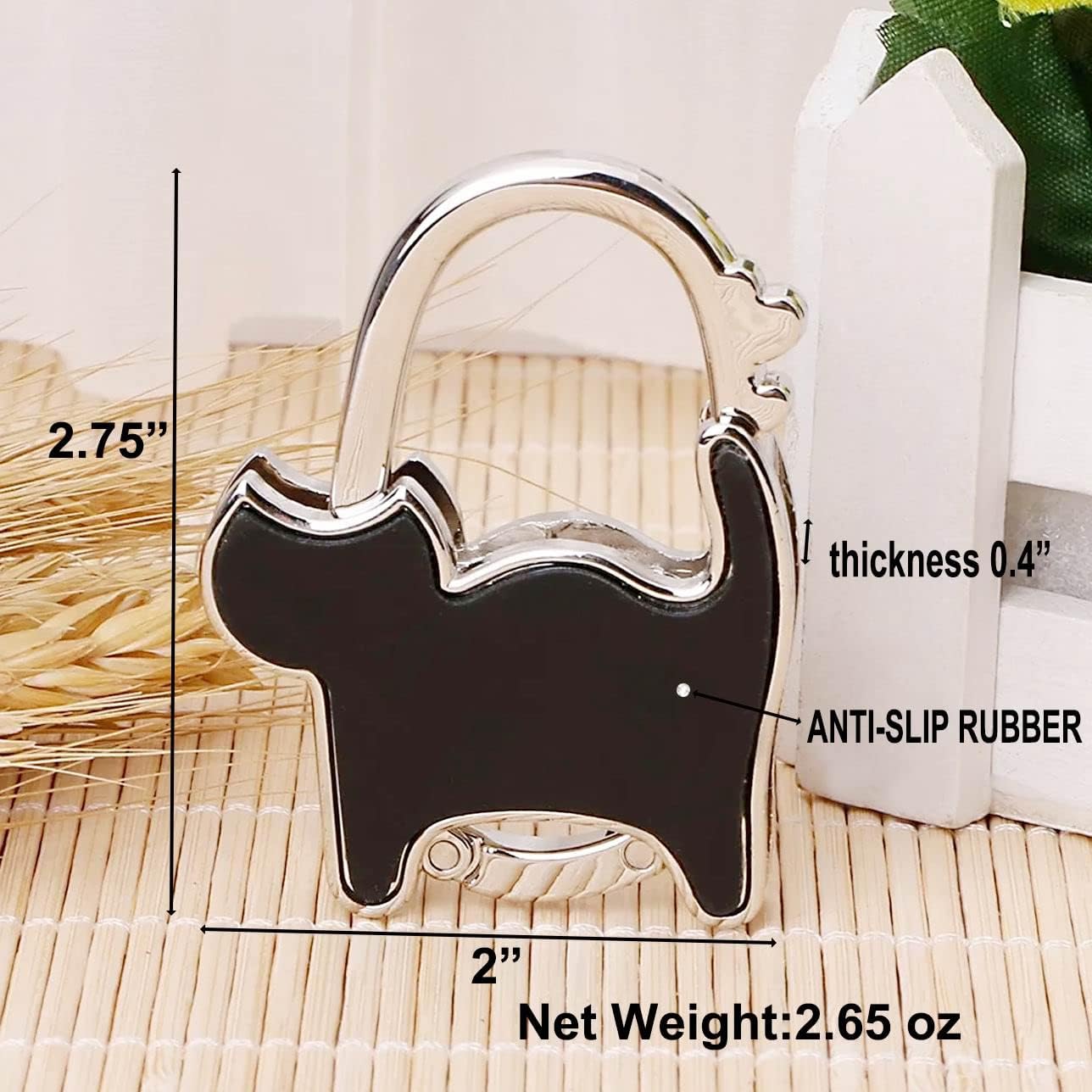 KSMD Variety Design Purse Hooks for Table and Bars,Portable Purse Hanger Organizers Hooks Handbag Pocketbook Holder Bag Storage for Desk,Foldable Folding Purse Table Hook Hanger