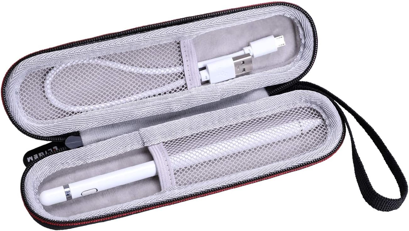 LTGEM Holder Case Compatible with Apple Pencil Pro, Apple Pencil (USB-C / 1st / 2nd Generation), Hard Protective Storage Carrying Cover for Apple Pencil Case