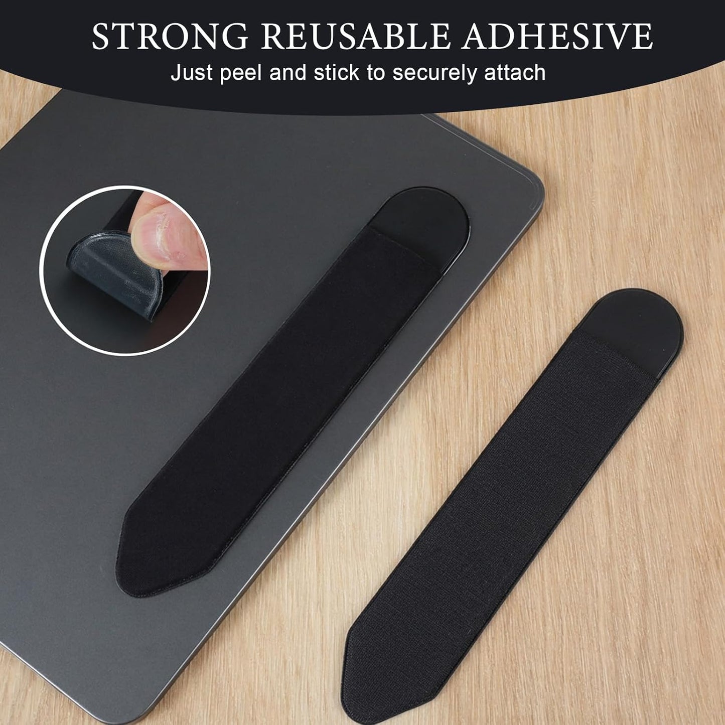 2PCS Pen Sleeve, Stylus Holder for Phone, Elastic Tablet Pen Holder for Tablets, Scratch, Dust and Shock Protection, Compatible with Pencil Pro, 1st/2nd Gen, USB-C, Black