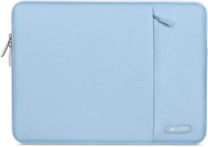 MOSISO Laptop Case 15 inch, 15 inch Laptop Sleeve Compatible with MacBook Air M5 A3448 M4 A3241 M3 A3114 M2 A2941 2026-2023, Dell XPS, Polyester Vertical Computer Sleeve Bag with Pocket, Black - Colors B