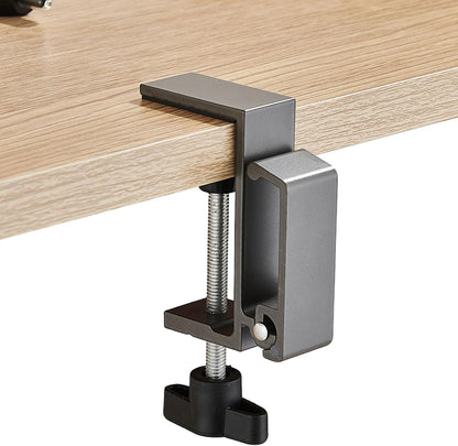 JAKO Headphone Stand for Desk, Aluminum Alloy Foldable Headphone Holder - Headset Stand Hook Mount, PC Gaming Headset Holder Under Desk Clamp for Office, Computer, Student Class Table, Handmade Table