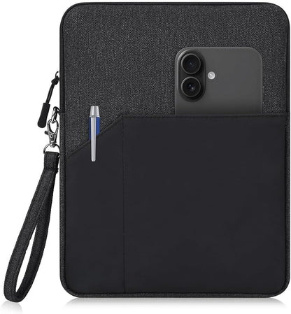 CAAORDKSO 9-11 Inch Tablet Sleeve Case, Tablet Bag Carrying Travel Pouch for iPad 11-inch A16 2025, 11 inch iPad Air M3 M2 / Pro M4, 10.2 10.9" iPad, Galaxy Tab S8/S9 11"/ Galaxy Tab A9+ Bag, Purple