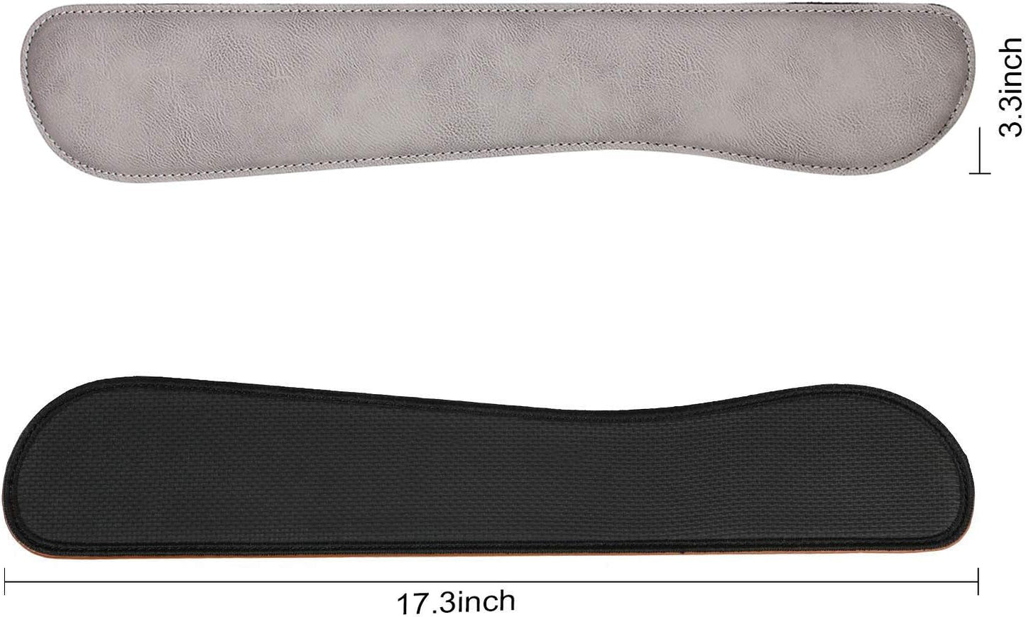 RICHEN Keyboard Wrist Rest and Mouse Pad with Wrist Support, Memory Foam Set for Gaming and Office, Comfortable & Lightweight for Easy Typing & Pain Relief (White Butterflies)
