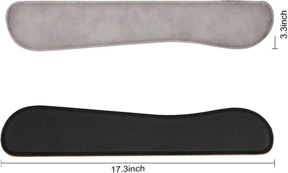 RICHEN Keyboard Wrist Rest and Mouse Pad with Wrist Support, Memory Foam Set for Gaming and Office, Comfortable & Lightweight for Easy Typing & Pain Relief (White Butterflies)