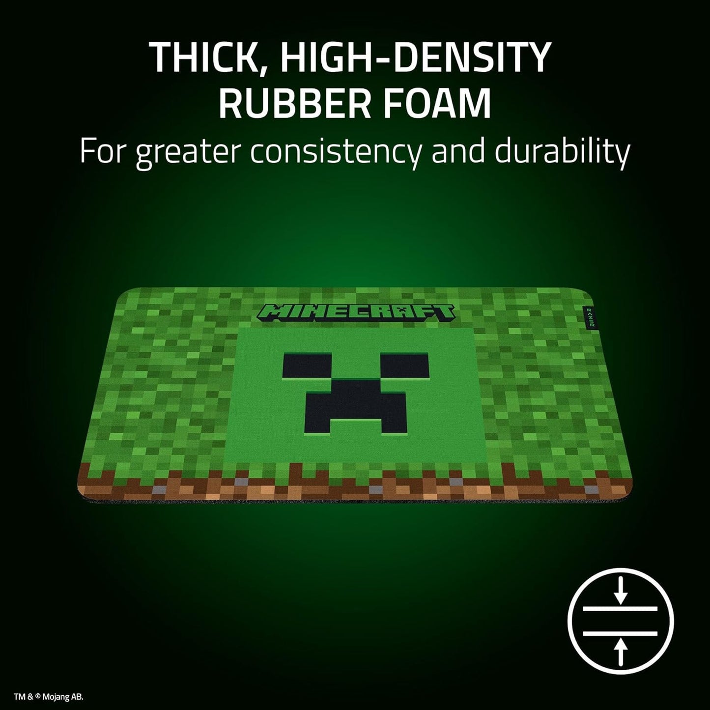 Razer Gigantus V2 Cloth Gaming Mouse Pad (XXL): Thick, High-Density Foam - Non-Slip Base - Classic Black