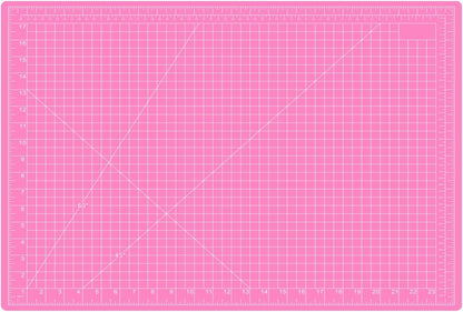 18"x24" Self Healing Cutting Mat, Sewing Mat for Crafts, Double Sided 5-Ply Table Cutting Board for Fabric Quilting Leather Modeling Hobby Project, Turquoise