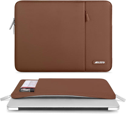MOSISO Laptop Case 15 inch, 15 inch Laptop Sleeve Compatible with MacBook Air M5 A3448 M4 A3241 M3 A3114 M2 A2941 2026-2023, Dell XPS, Polyester Vertical Computer Sleeve Bag with Pocket, Black - Colors A