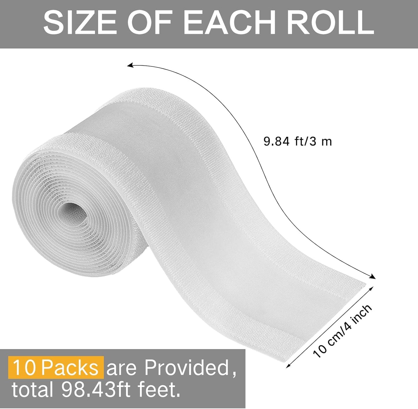 WILLBOND Carpet Cord Cover Cable Protector Floor Cover Cable Protector Management Only for Commercial Office Carpet(19.69 ft,Black)