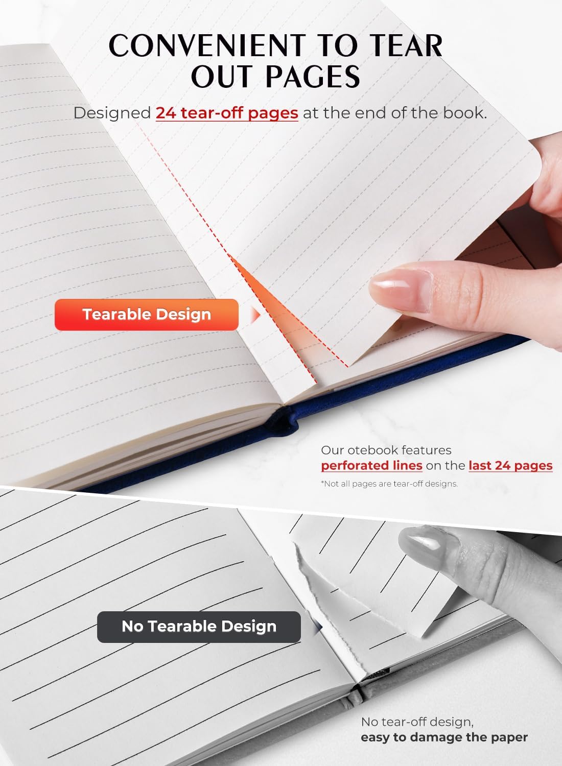 AISBUGUR Pocket Notebook, Small Notebook, 2-Pack Total 320 Pages,3.7" x 5.7" Pocket Notebook (2 Pack, Black1)