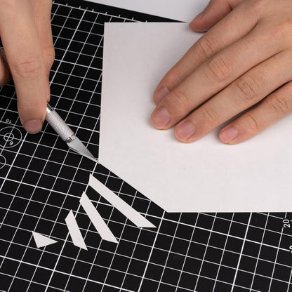 DIYSELF Cutting Mat 12in×18in, Cutting Mats for Crafts, Self Healing Cutting Mat A3, Fabric Cutting Mats Double Side for Sewing, Quilting, Craft Mat for Desktop, Matting & Mounting Materials