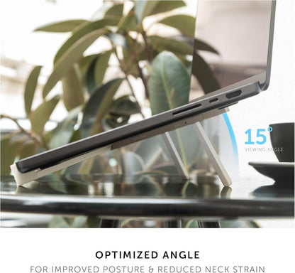 Native Union Fold Laptop Stand – Ultra-Slim Foldable & Portable Laptop Stand – Ergonomic & Optimized Viewing Angle – for 13 to 16 Inch MacBooks & Laptops, 10 to 16 Inch iPads & Tablets (Black)