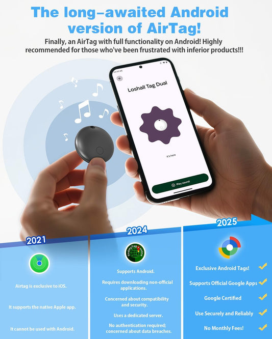 Air Tags for Android,Air Tags-4 Pack Android,2 Year Battery Life,Air Tracker Tags with 4 Case,Google Find Trackers for Google'S Find Hub App,IP65 Waterproof Luggage Tracker for Keys