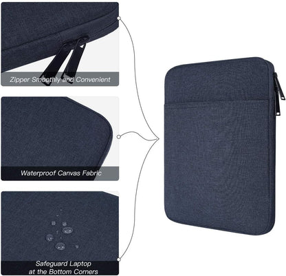 Tablet Sleeve for 2026 iPad A16, 11 inch iPad Air M4 M3 M2, Pro M5, Amazon Fire Max 11 Tablet/Kindle Fire HD 10/10 Plus, Galaxy Tab A9+ Plus Bag, Black