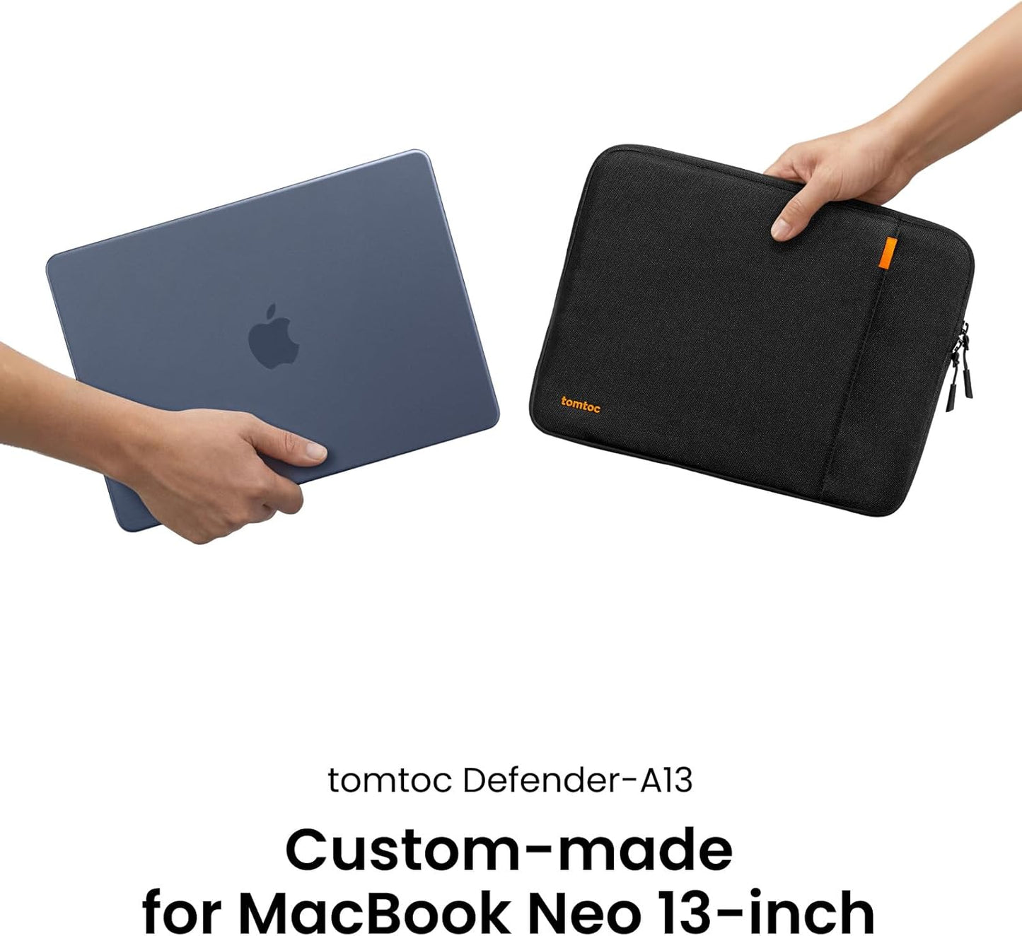 tomtoc 360° Protective Tablet Sleeve for 2026 iPad Air 11-inch (M4/M3/M2), iPad Pro 11-inch (M5/M4/4th/3rd/2nd/1st Gen) with Magic Keyboard/Smart Keyboard Folio, 11" iPad Water-Resistant Tablet Case