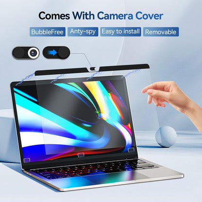 [2 Pack] Magnetic Hanging 24 Inch Computer Anti Blue Light Screen Protector for 16:9 Aspect Ratio Widescreen Monitor, Eye Protection Anti-Glare Light LED PC Screen Protector, Removable 24 in Protective Film