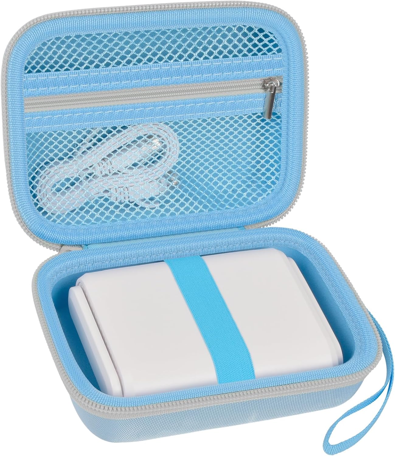 Case Compatible with GL SFT1200/ MT3000/ AXT1800/ MT1300/ A1300/ AR750S-Ext for Glinet Travel Router Wireless, Portable WiFi Storage Holder for Ethernet Cable & Power Adapter (Box Only) - Blue
