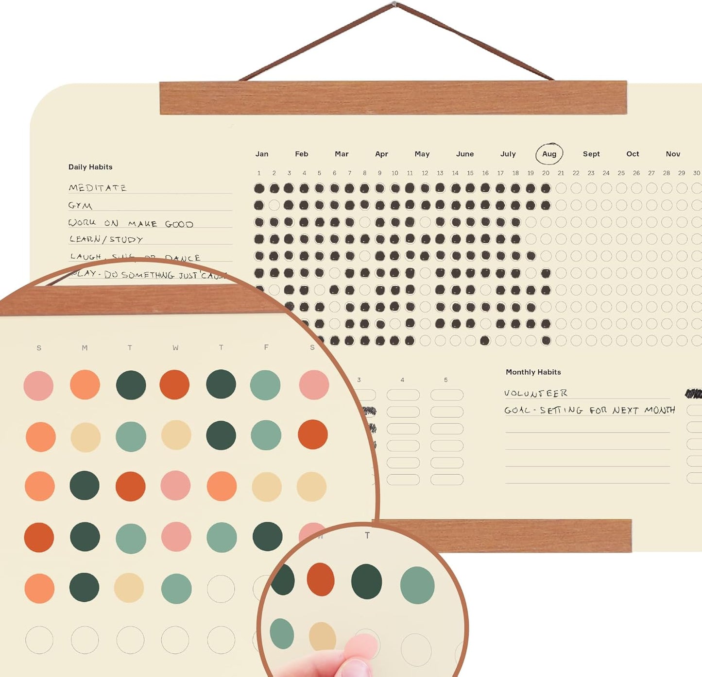Essential Habits - A Visually Stunning 2-in-1 Habit Tracker that Helps You Build Good Habits and Break Bad Ones using a Proven and Easy-to-use Tracking System