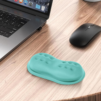 VANKEY Mouse Wrist Rest, Desk Wrist Pad for Mouse, Comfortable Computer Mouse Wrist Support, Ergonomic Wrist Rest with Memory Foam Fillings, Non-Slip Base (Black)