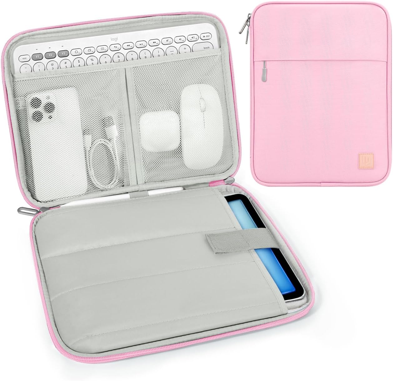 Dadanism 9-11 Inch Tablet Sleeve Padded Carrying Case for iPad (A16) 11th Gen 11", iPad 10th Gen 10.9", iPad Air M4/Pro M5 11", iPad Air 5/4, iPad 9/8/7th Gen, Galaxy Tab A11+ Plus 11", Blue