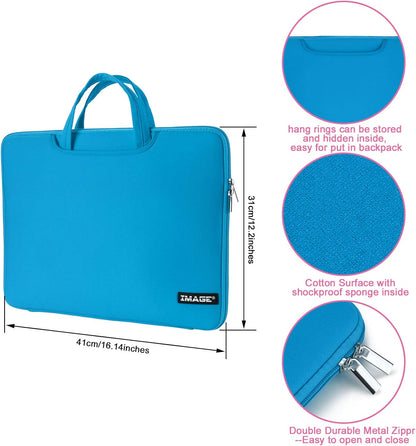Protective Case for A4 Tracing LED Light Pad, Carrying Bag Travel Storage Case Pouch Cover with Pockets, for Laptop, Notebook, Most Tracing Light Table Pink