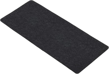 PATIKIL 24"x12" Desk Mat Protector, Felt Dual Side Mouse Pad Writing Mat for Office Home, Gray