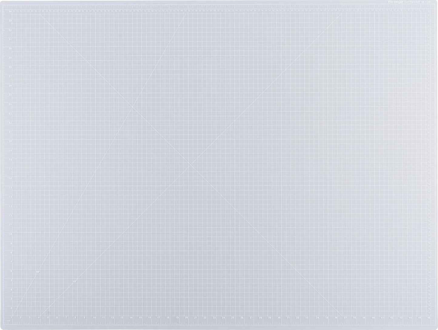 Dahle Vantage 10670 Premium Self-Healing Cutting Mat, 9"x12", 1/2" Grid, 5 Layers for Max Healing, Perfect for Crafts & Sewing, Black