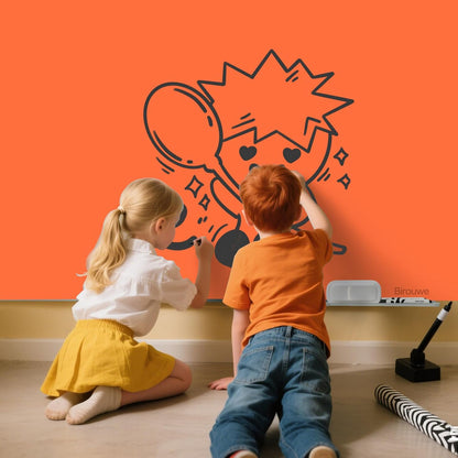Magnetic Glass Whiteboard - Glass Dry Erase Board 48"x36" Large Frameless Board for Walls Office School and Home