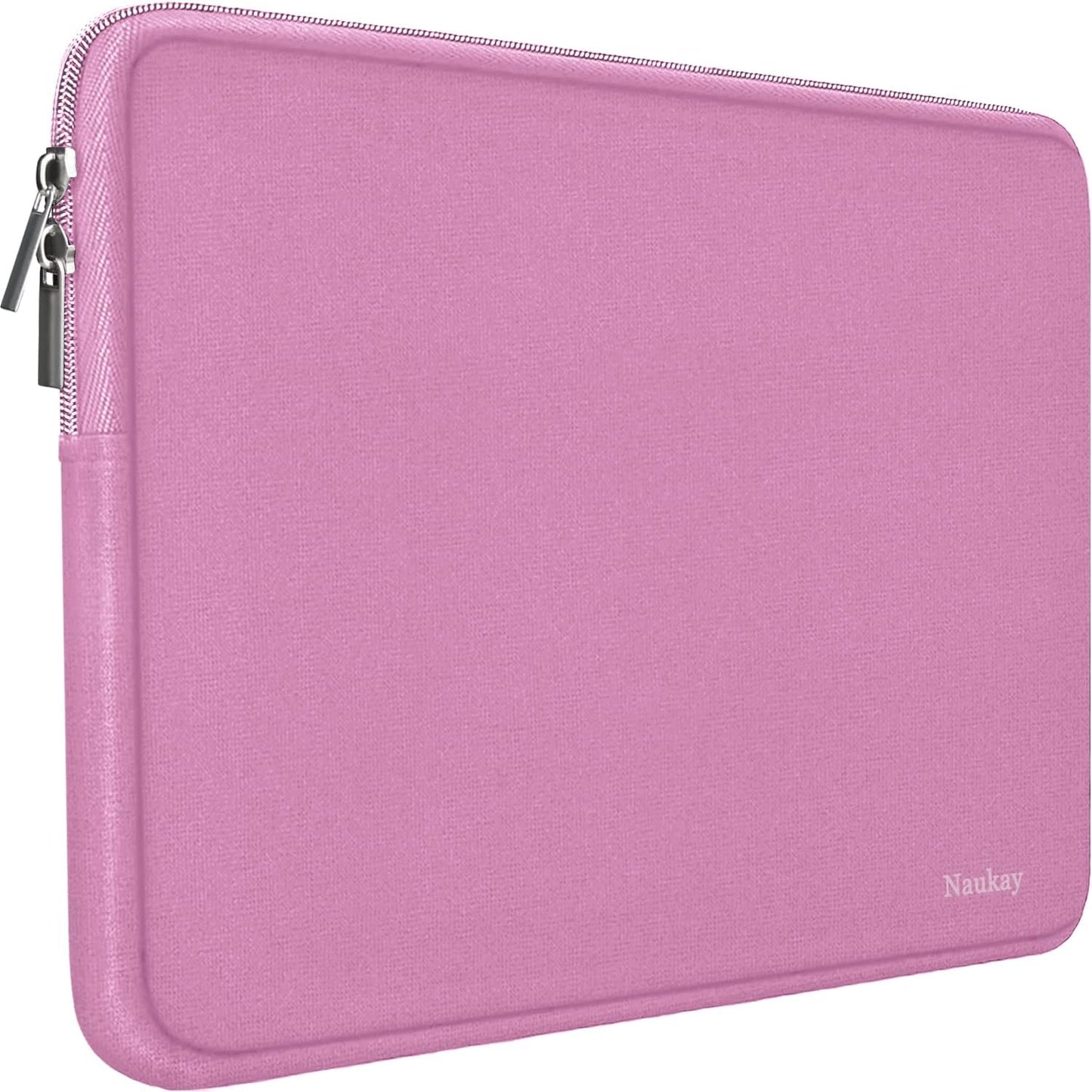 Naukay Laptop Sleeve Case, 15.6 Inch,Resistant Neoprene Notebook Computer Pocket Case/Tablet Briefcase Carrying Bag Compatible Asus/Dell/Fujitsu/HP/Sony/Toshiba/Acer- (Black)