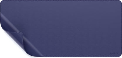 Satechi Vegan Leather Desk Mat, Large Mouse Pad Scratch and Water Resistant, Easy to Clean, Desk Pad for Office and Home, 26.8” x 12.4” x 0.1” - Black