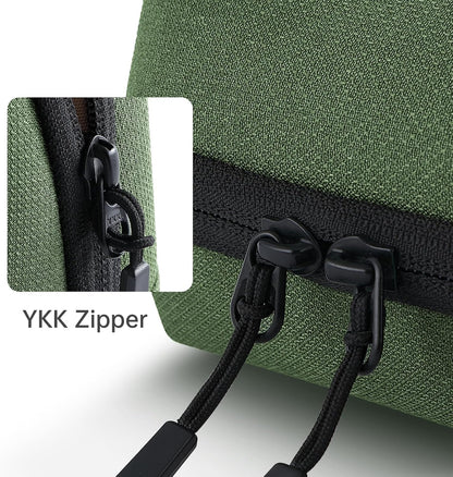 simtoper Small Electronics Organizer Travel Case – Slim Travel Cable Pouch for Small Tech Accessories, Cords, Chargers, Earbuds – Lightweight Mini Tech Bag for Backpack, Business, Travel (Blue)
