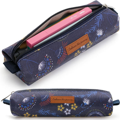 Mr. Pen- Cute Pencil Case Pouch, Multipurpose Canvas Bible Pencil Pouch, Smooth Zipper, Premium Material, Neat Stitches, Ideal for Stationery, Cosmetics, Electronics, School, Office, Travel