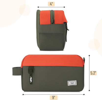 Mr. Pen- High Capacity Pencil Case, Large Pencil Pouch with 3 Compartments and 2 Pockets, Large Pencil Bag with Smooth Zipper, Cute Pencil Case Pouch Organizer, School Supplies for Teens
