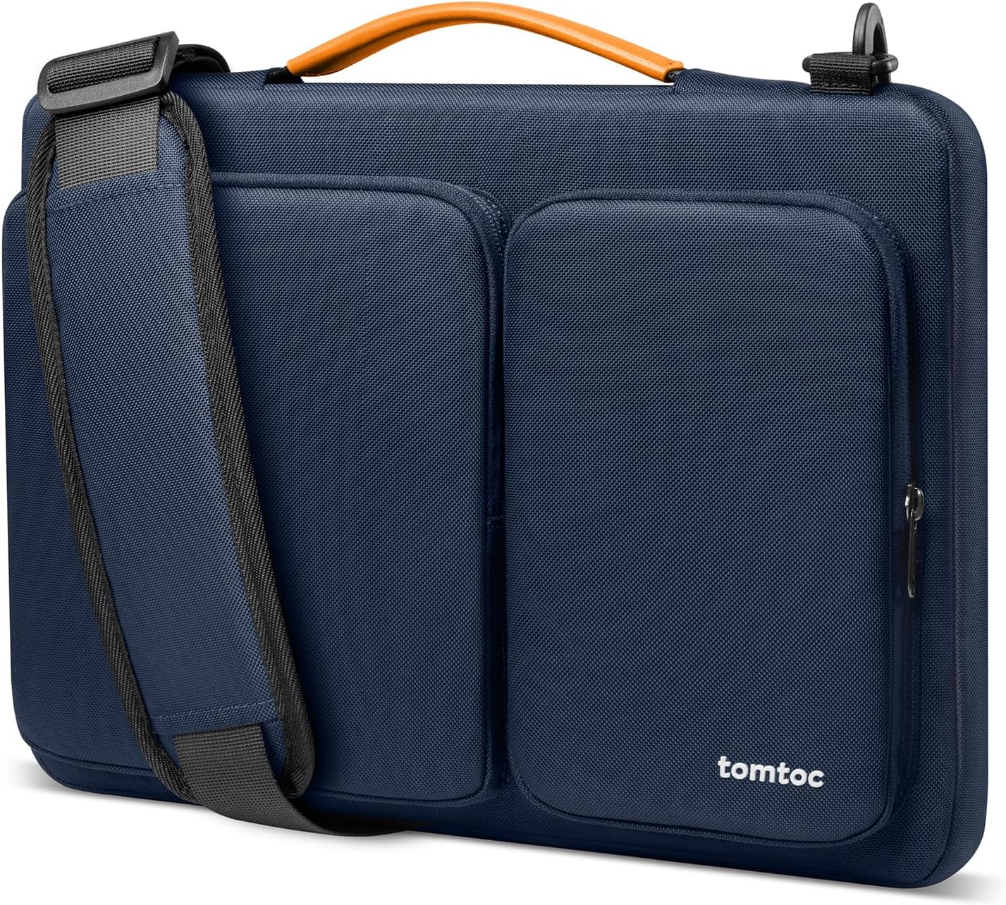 tomtoc 360 Protective Laptop Shoulder Bag for 16-inch MacBook Pro M5/M4/M3/M2/M1 Pro/Max 2026-2019, Water-resistant Sleeve for Dell XPS 15 Surface Book 3 The New Razer Blade 16