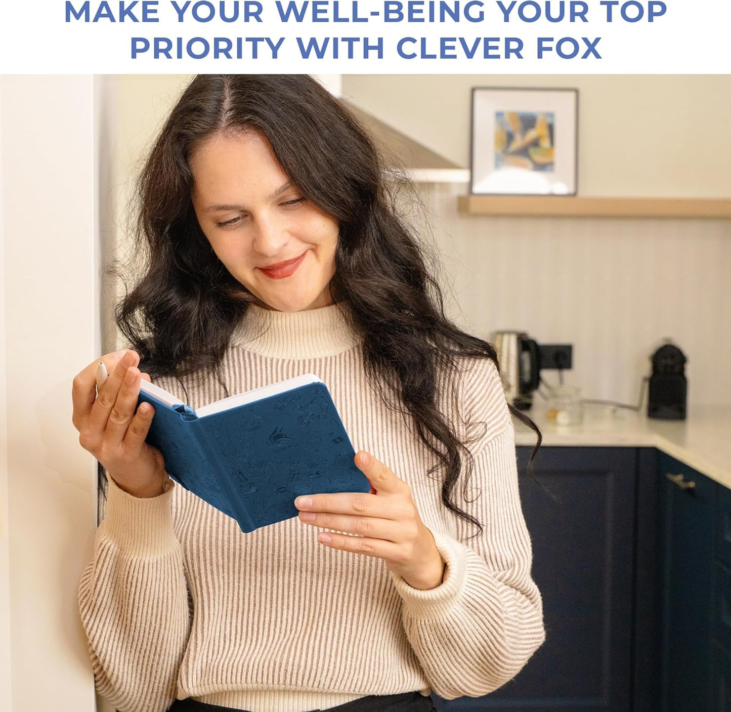 Clever Fox Fitness & Food Journal – Nutrition & Workout Planner for Women & Men – Diet & Gym Exercise Log Book with Calendars, Diet & Training Trackers - Undated, A5 Size, Hardcover (Forest Green)
