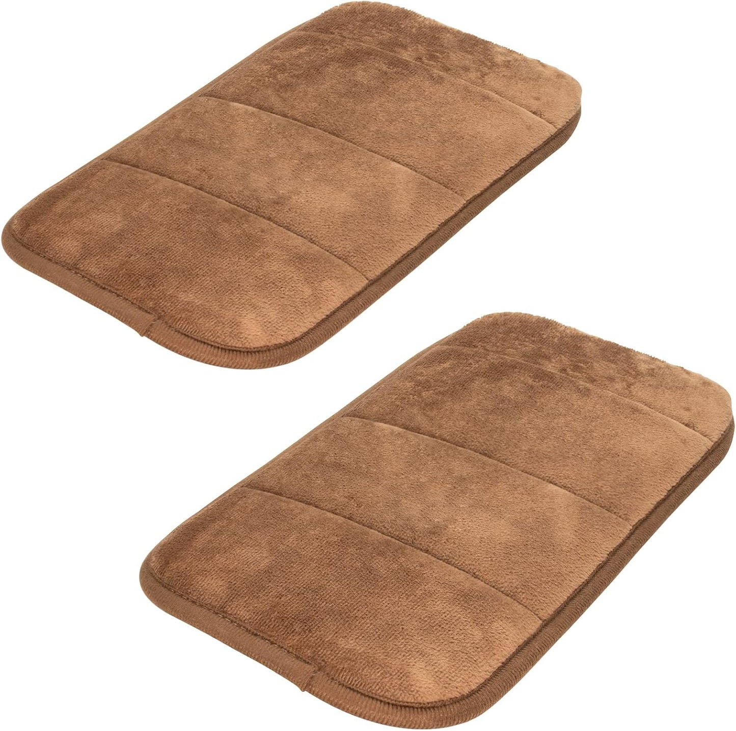 2Pcs Upgrade Computer Wrist Elbow Pad, Portable Memory Foam Arm Wrist Rest Pillow, Soft Wrist Support Mat for Keyboard Desktop Office Gaming - Alleviate Elbow Pain (Moderate Size, 7.8 x 15.7 inch)
