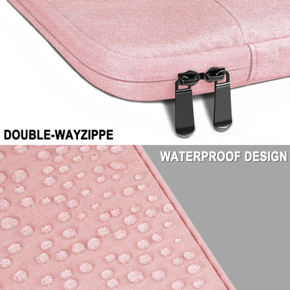 Laptop Sleeve 14 Inch, Water Resistant Traveling Computer Cover with Handle, Shockproof Protective Carrying Laptop Case Compatible for 14 Inch MacBook Air/Pro, HP, Dell, Asus, Lenovo, Black