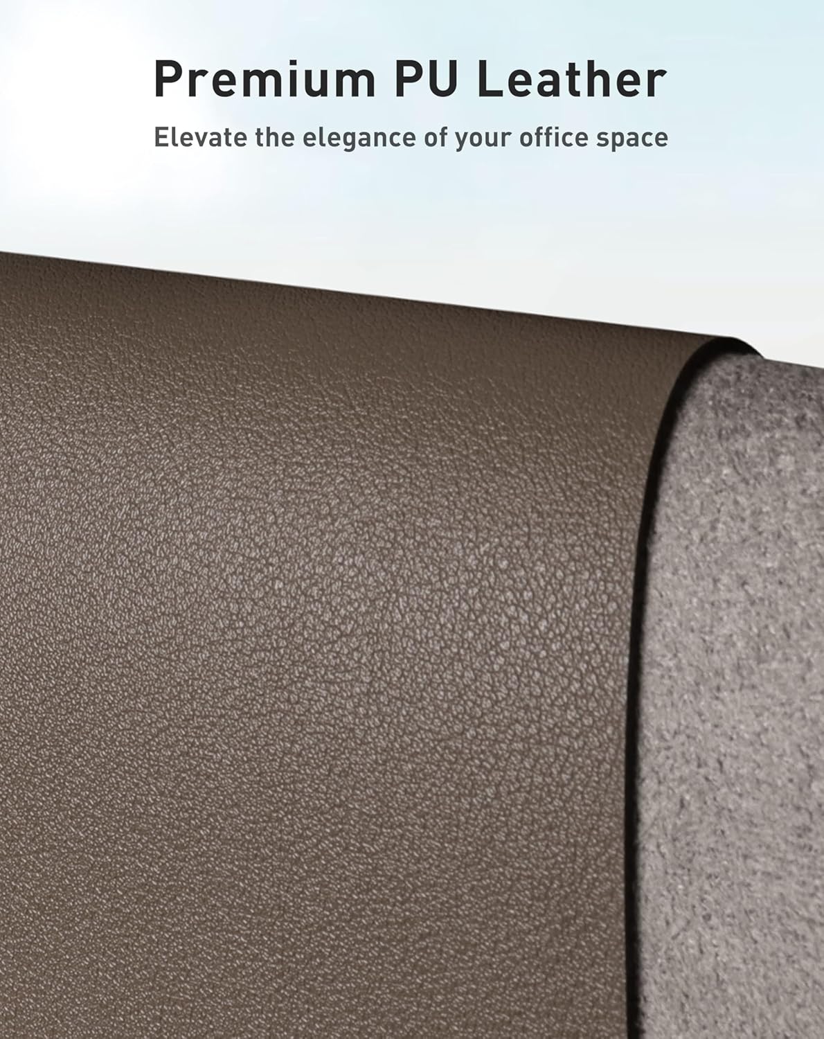 Aothia Non-Slip PU Leather Waterproof Laptop Desk Pad Protector, Blotter Mat, Writing and Mouse Pad for Office & Home, Beige, 23.6" x 13.7" - Colors A