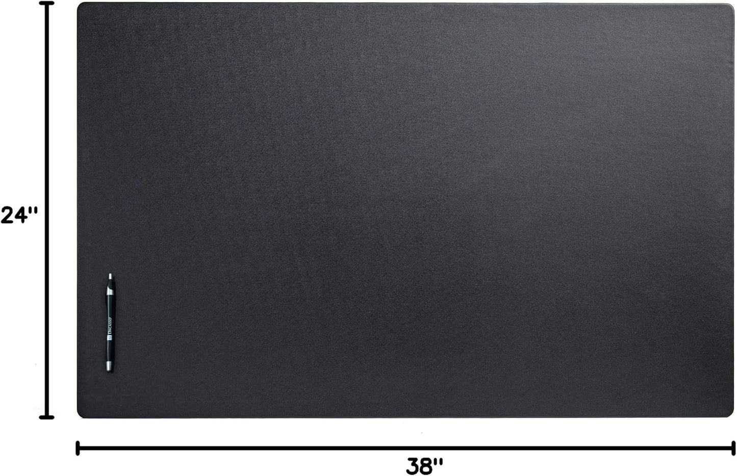 Dacasso Leather Desk Pad Without Side Rails